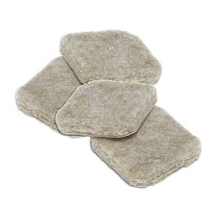 Richelieu TG 16PC 1Tan Felt Pads 93170TV